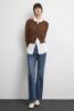 Ảnh của Quần denim vừa vặn chải chuốt _MIWTJEV20J